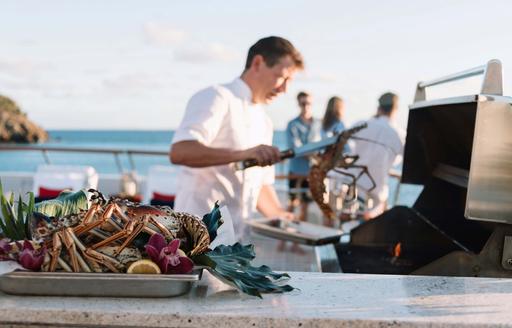 your superyacht will most definitely come with an on board chef who will provide delicious meals for you on your luxury yacht charter vacation but also teach you a few things to take back home with you