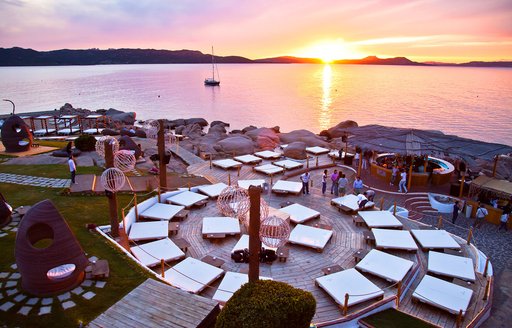 sunset at Phi Beach, Sardinia