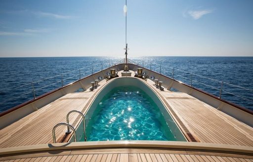 The Jacuzzi featured on board motor yacht NERO