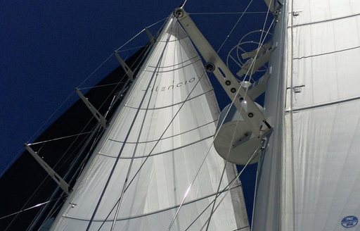 sailing yacht SILENCIO's sails