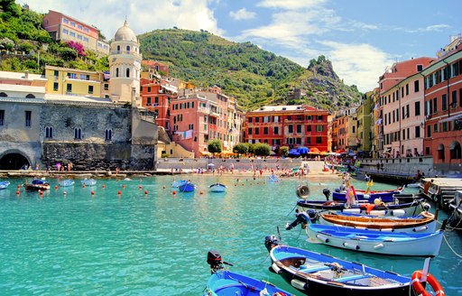 enjoy chartering a superyacht in cinque terre in the italian riviera