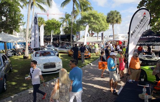 FLIBS cars lined up 