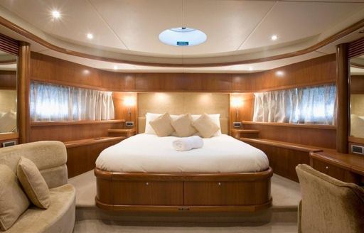 stylish main salon on board luxury yacht ALANI 