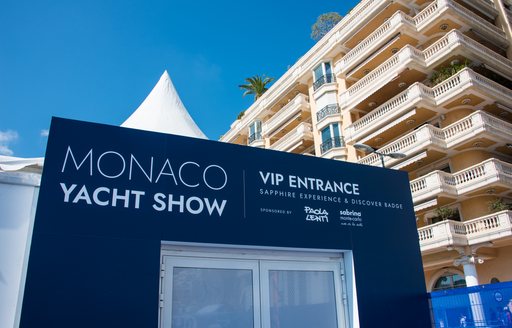 VIP entrance at the MYS 2021