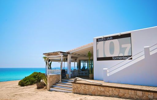 10 Punto 7 beach club in Formentera, Spain