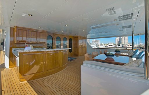 luxury yacht mi amore exterior deck area 