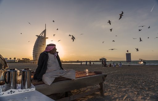 Sunset Beach in Dubai, United Arab Emirates
