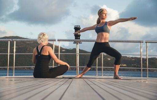 yoga and meditation are the best way to destress in these trying times and are the best way to find some peace of mind on a lxury yacht charter away from busy social hubs that are high risk coronavirus spaces