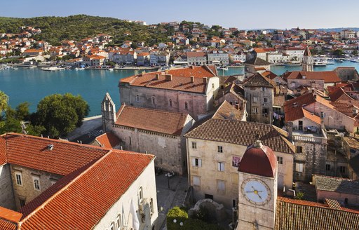Beautiful medieval town of Trogir in Croatia