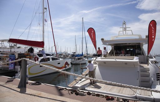 Pattaya Boat Show in Ocean Marina