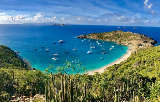Colombier Beach in St Barts, Caribbean