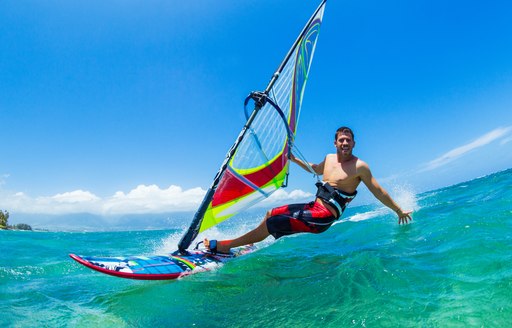 windsurfing yacht charter