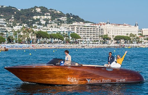 Concours d’Elegance parade in Cannes on French Riviera