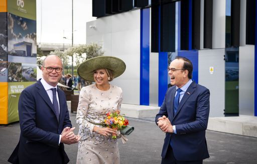 New eco-friendly Feadship yard opened by Queen Maxima of the Netherlands photo 5