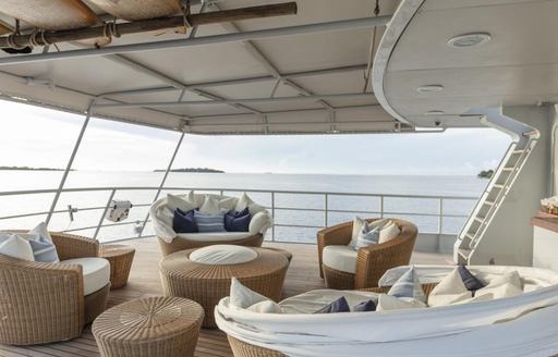 dardanella yacht outdoor areas
