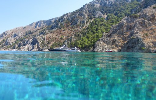 Symi clear waters