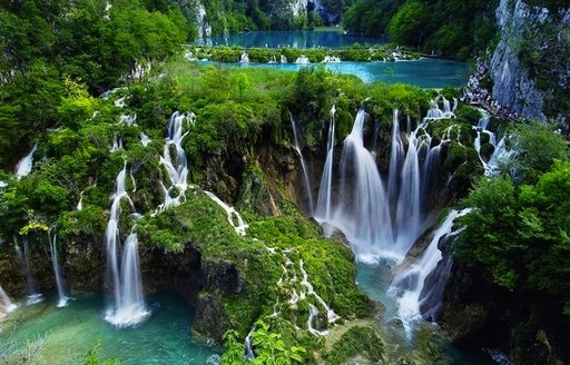 take amazing selfies visiting Plitvice Lakes National Park on your croatia luxury yacht vacation
