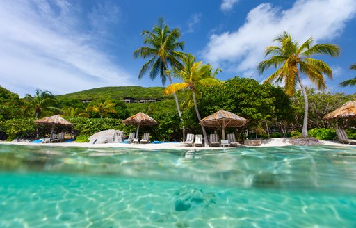 British Virgin islands in the Caribbean