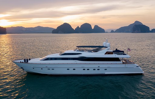 Luxury yacht cruises in Thailand before Thailand Charter Week