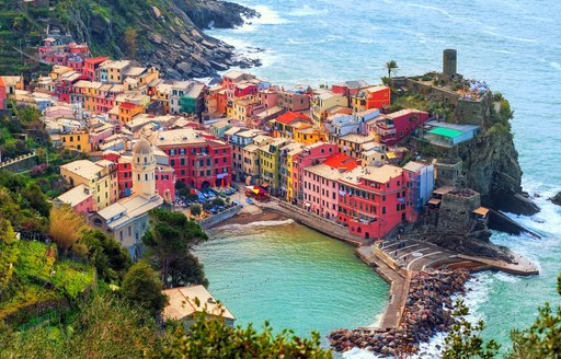 Italian Riviera coast