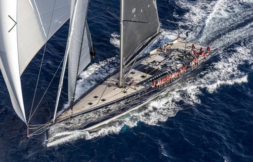 Baltic Yachts' sailing yacht My Song underway