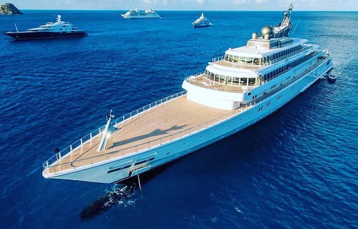 How Billionaires Spend New Year's Eve: on Superyachts in the Caribbean