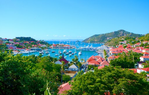 St Barts in the Caribbean