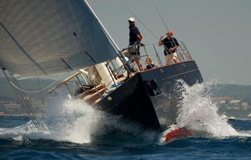 sailing yacht ATALANTE competes in superyacht cup Palma