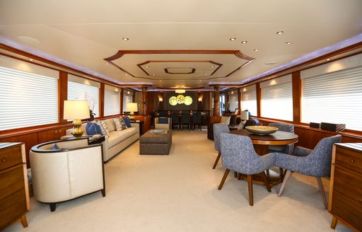 Living space on board ARIOSO