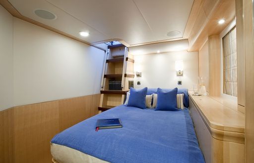 master suite on board luxury yacht NOSTROMO 