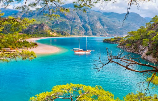 Turkey yacht charter vacation, the blue lagoon