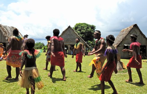 Tribal culture in the Solomon Islands
