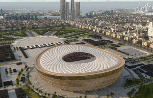 Lusail Stadium in Doha, Qatar