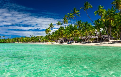 Fiji island beach