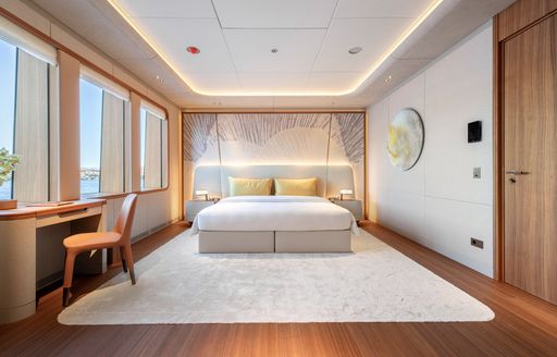 Double cabin on board charter yacht KENSHO