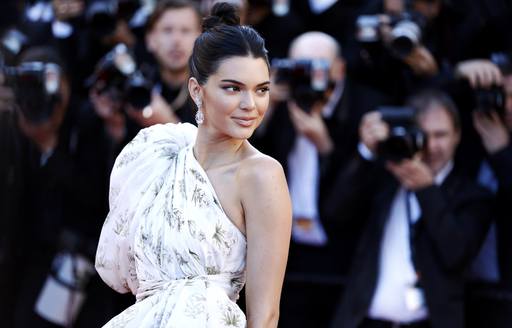 Kendall Jenner has her picture taken on the red carpet at the Cannes Film Festival