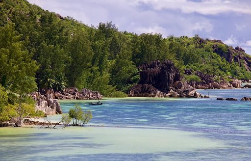 Seychelles - Curieuse Marine National Park coast