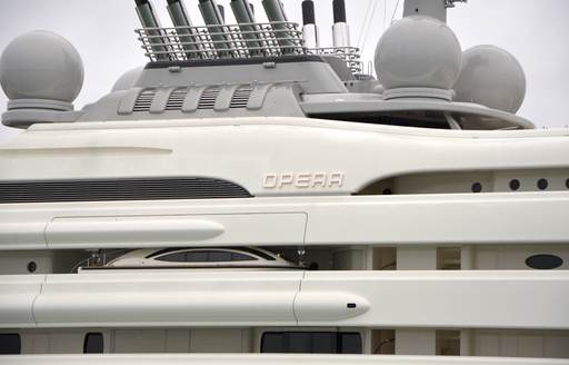 Superyacht OPERA in Portsmouth