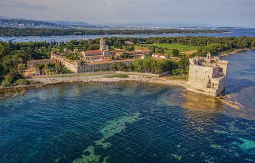 Saint Honorat in the Lerin Islands, off Cannes