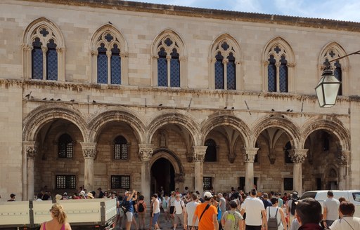 Dubrovnik - The Rector's Palace facade