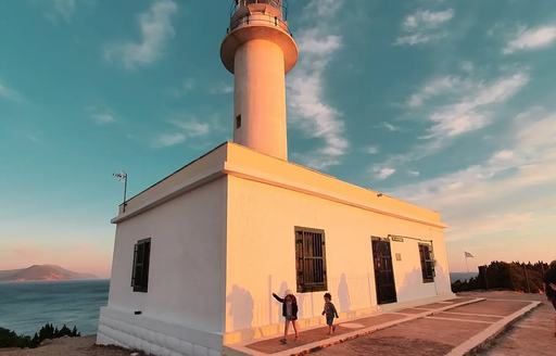 Cape Lefkatas Lighthouse Lefkada