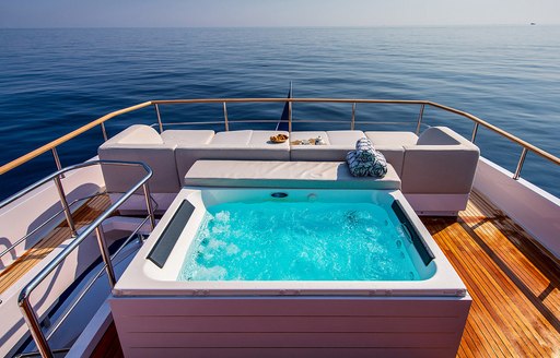  Jacuzzi on luxury yacht ARSANA