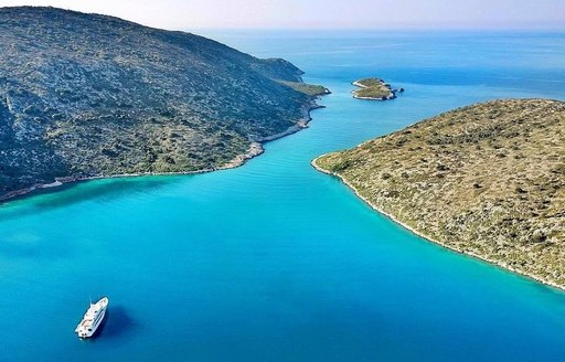 Alonissos - National Marine Park of Alonissos water aerial view