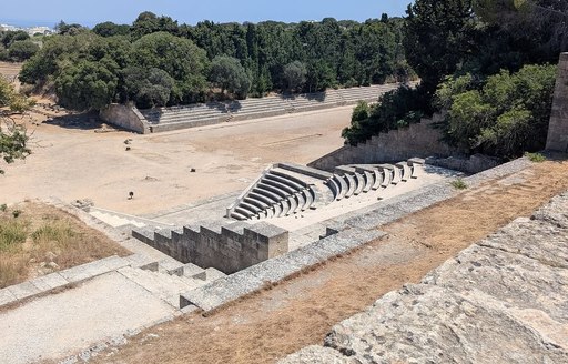 Acropolis of Rhodes odeon