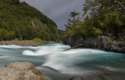 Patagonia - Petrohué Waterfalls river