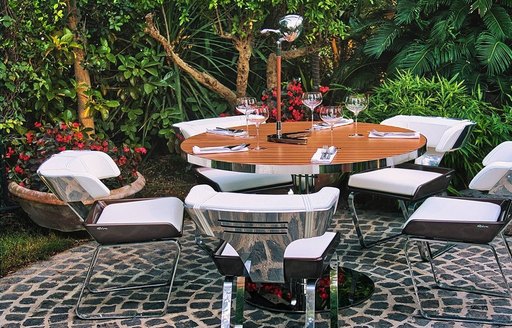 Naples - Riva Privée at Daní Maison Restaurant dining area garden