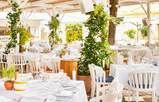 St Tropez - Bagatelle dining area