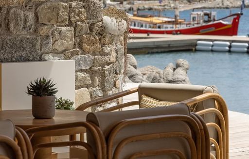 Buddha-Bar Beach Mykonos coast dining area