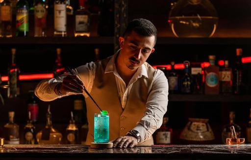 Coya Monaco bar, bartender