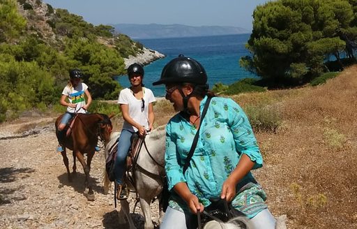 Greece Saronic Islands - Aponisos Horseback Riding